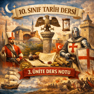 10. SINIF TARİH DERSİ 3. ÜNİTE DERS NOTU